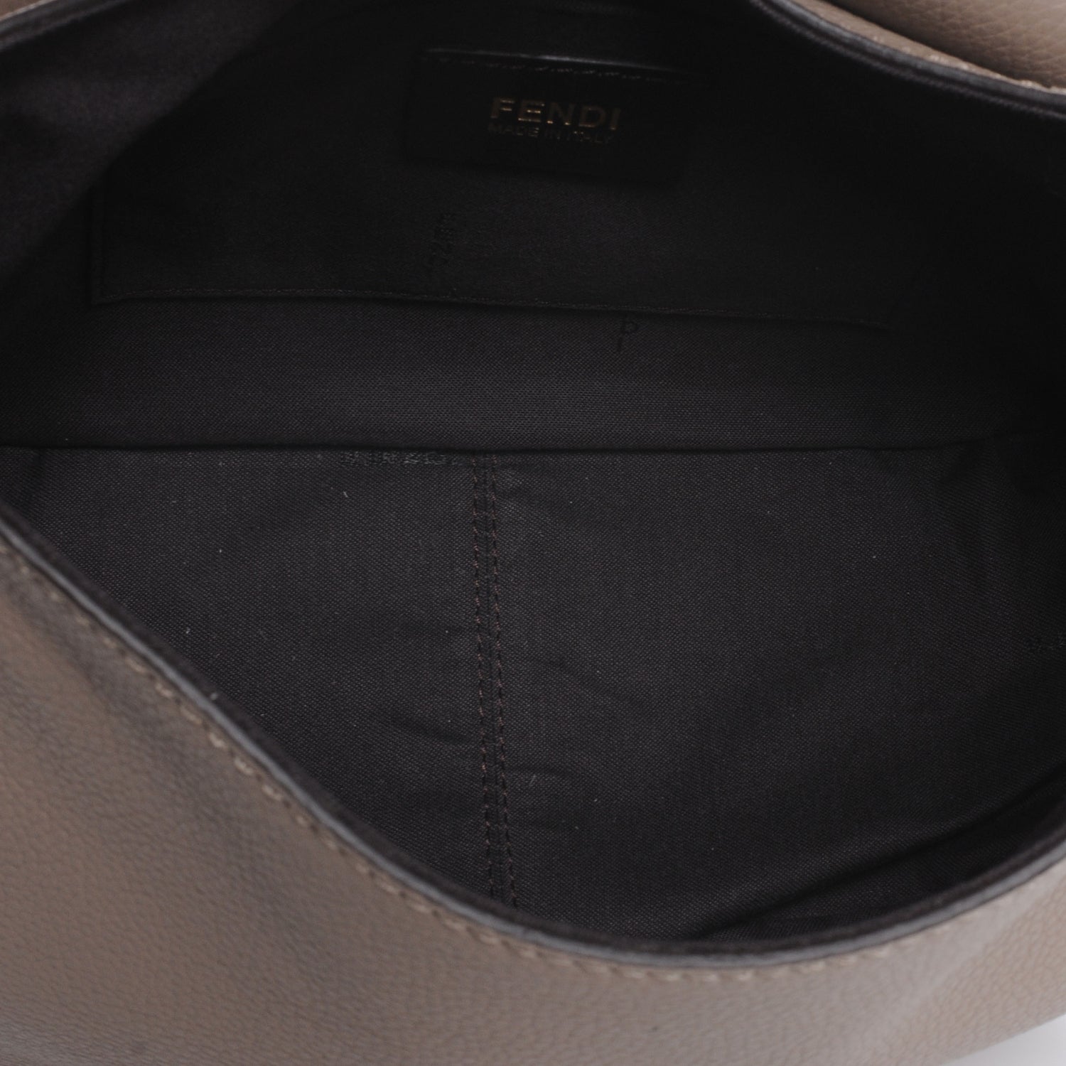 Fendi Vitello Small Messenger Bag Tortora 5 of 9