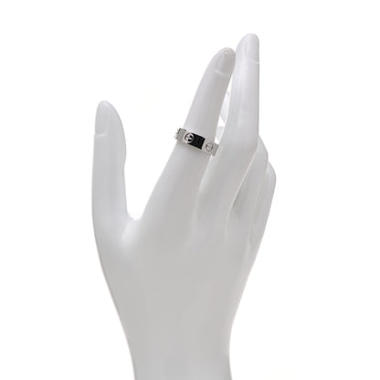 Cartier 18K White Gold 5.5mm LOVE Ring 54 6.75 2 of 6
