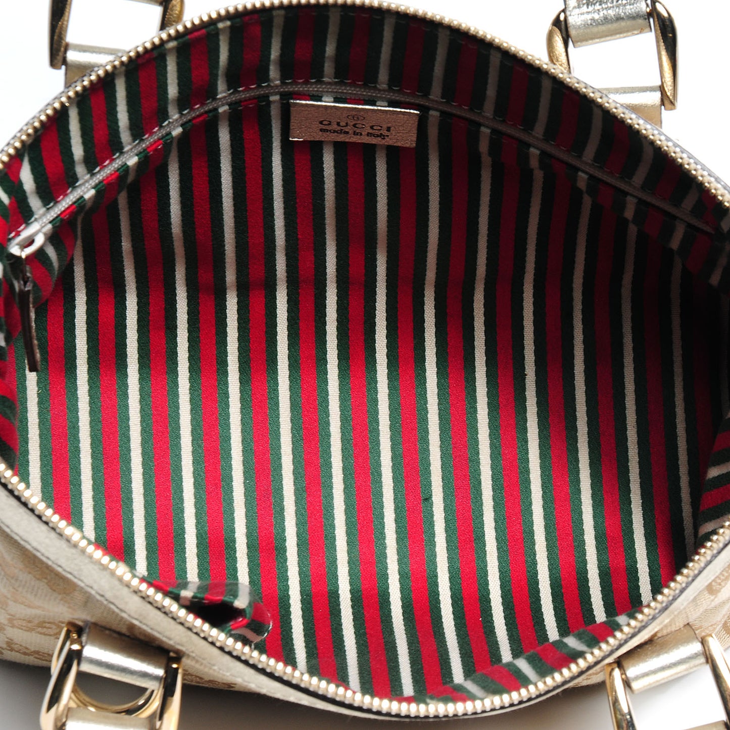 Monogram Small Abbey Handbag Metallic