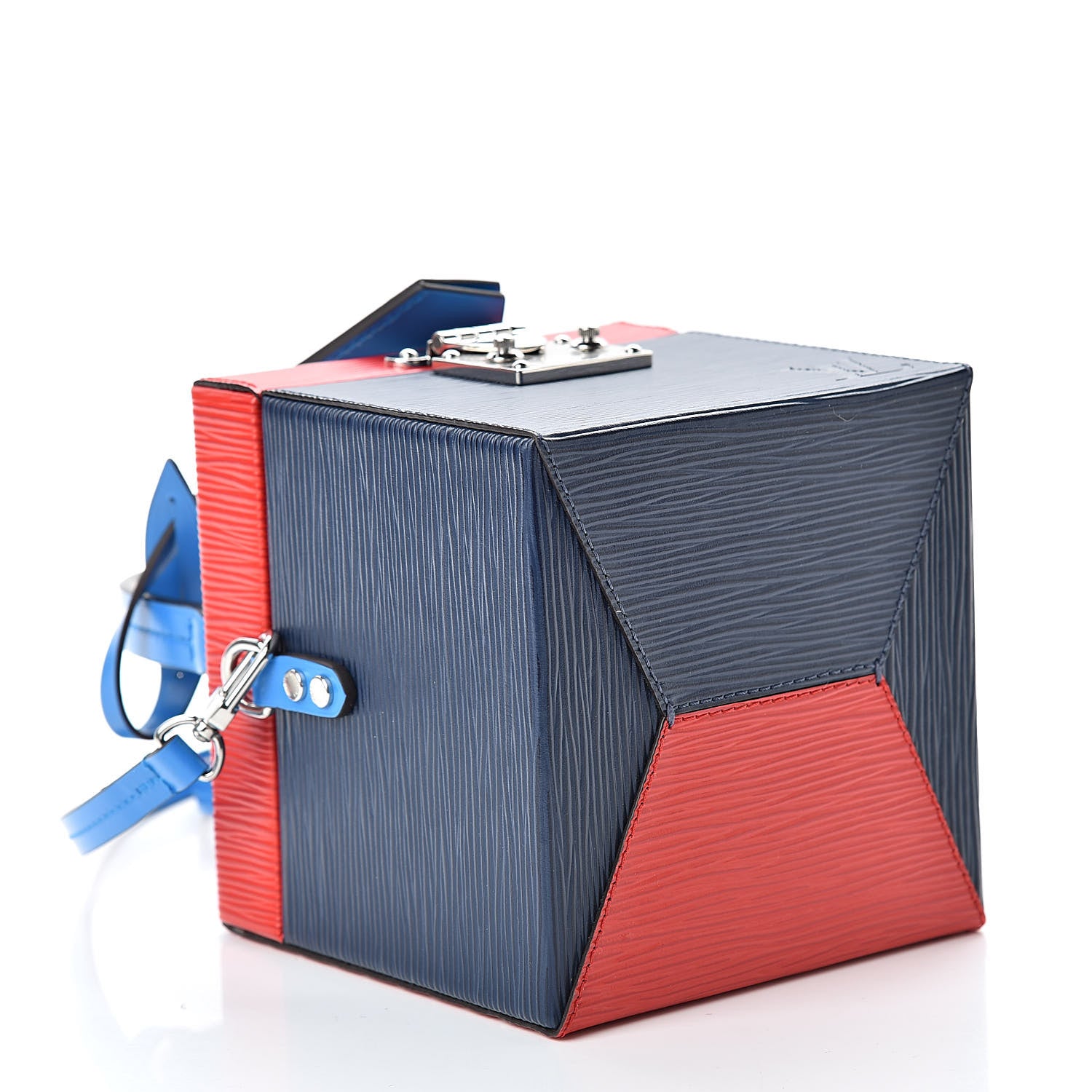 Louis Vuitton Epi Bleecker Box Indigo Coquelicot 5 of 11