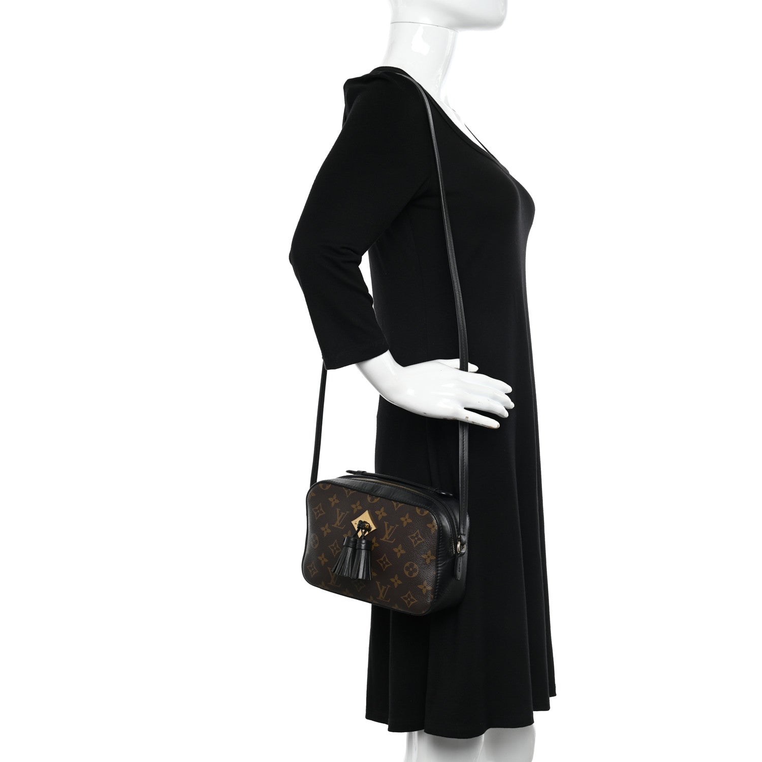 Louis Vuitton Monogram Saintonge Black 2 of 11