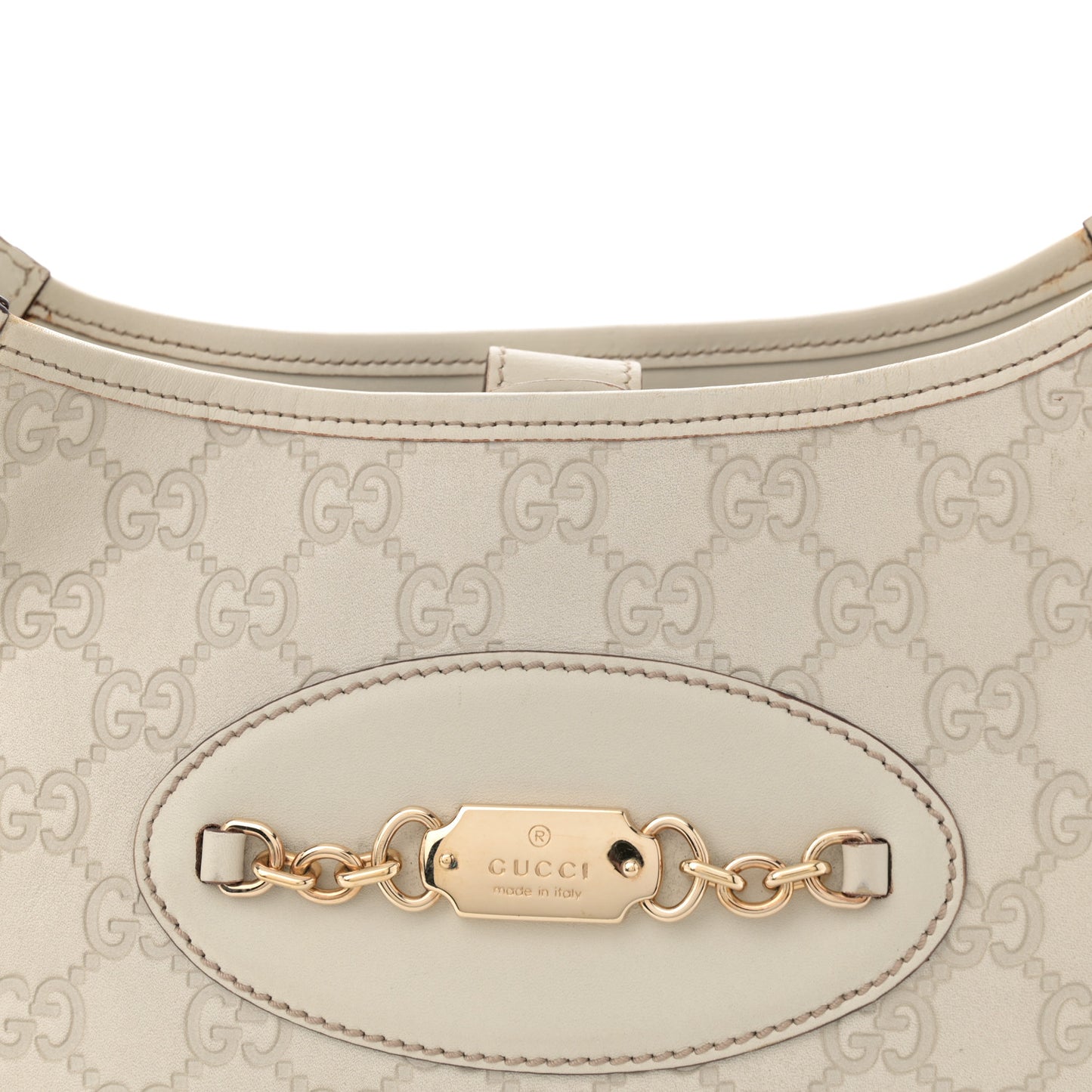 Guccissima Punch Hobo Off White