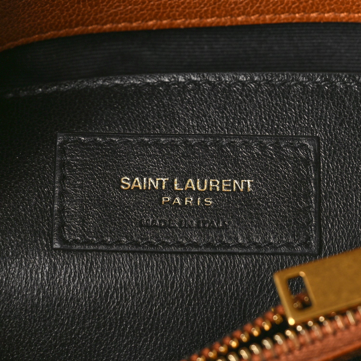 Saint Laurent Calfskin Matelasse Chevron Monogram Medium College Bag Brick 5 of 9