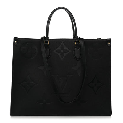 Louis Vuitton Empreinte Monogram Giant Onthego GM Black 1 of 10