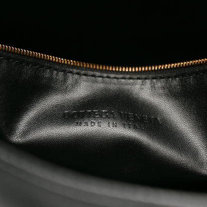 Bottega Veneta Silky Calfskin Large Hop Black 11 of 21