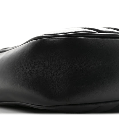 Saint Laurent Calfskin Matelasse Monogram Lou Camera Bag Black 9 of 11