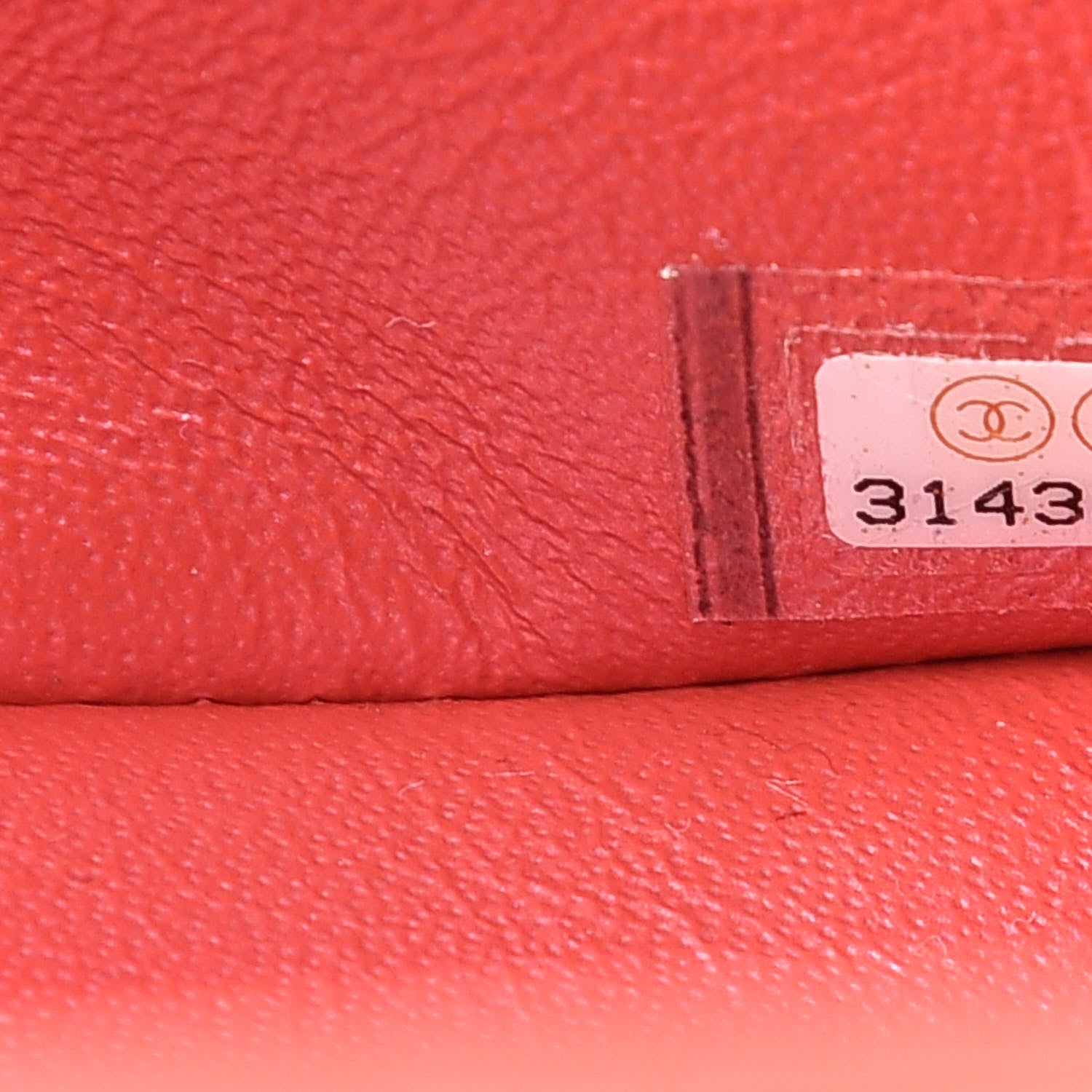 Chanel Iridescent Lambskin Quilted Mini Top Handle Rectangular Flap Red 9 of 11