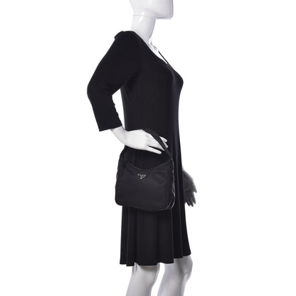 Prada Tessuto Nylon Sport Shoulder Bag Black 2 of 15