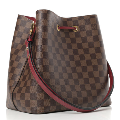Louis Vuitton Damier Ebene Neonoe MM Cherry Berry 3 of 8