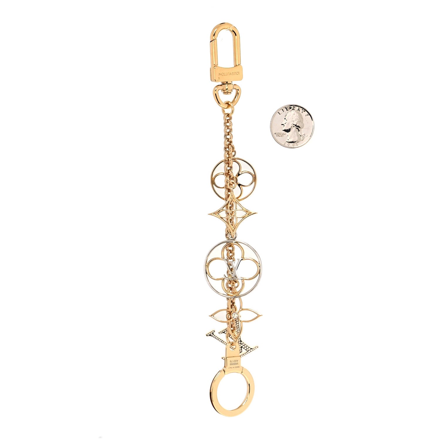 Louis Vuitton Metal Flower Finesse Chain Bag Charm 2 of 4