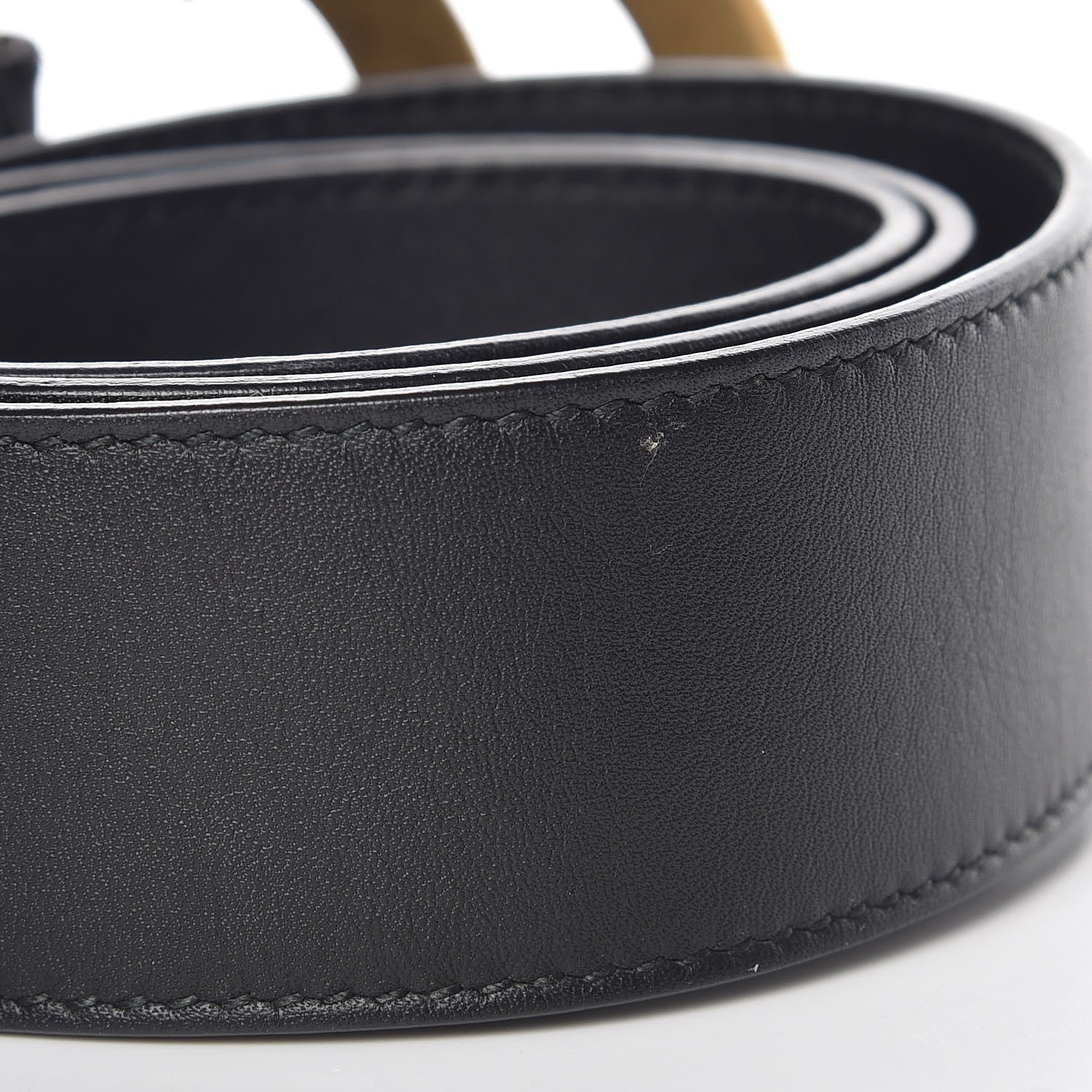 Gucci Calfskin Double G 40mm Belt 75 30 Black 7 of 8