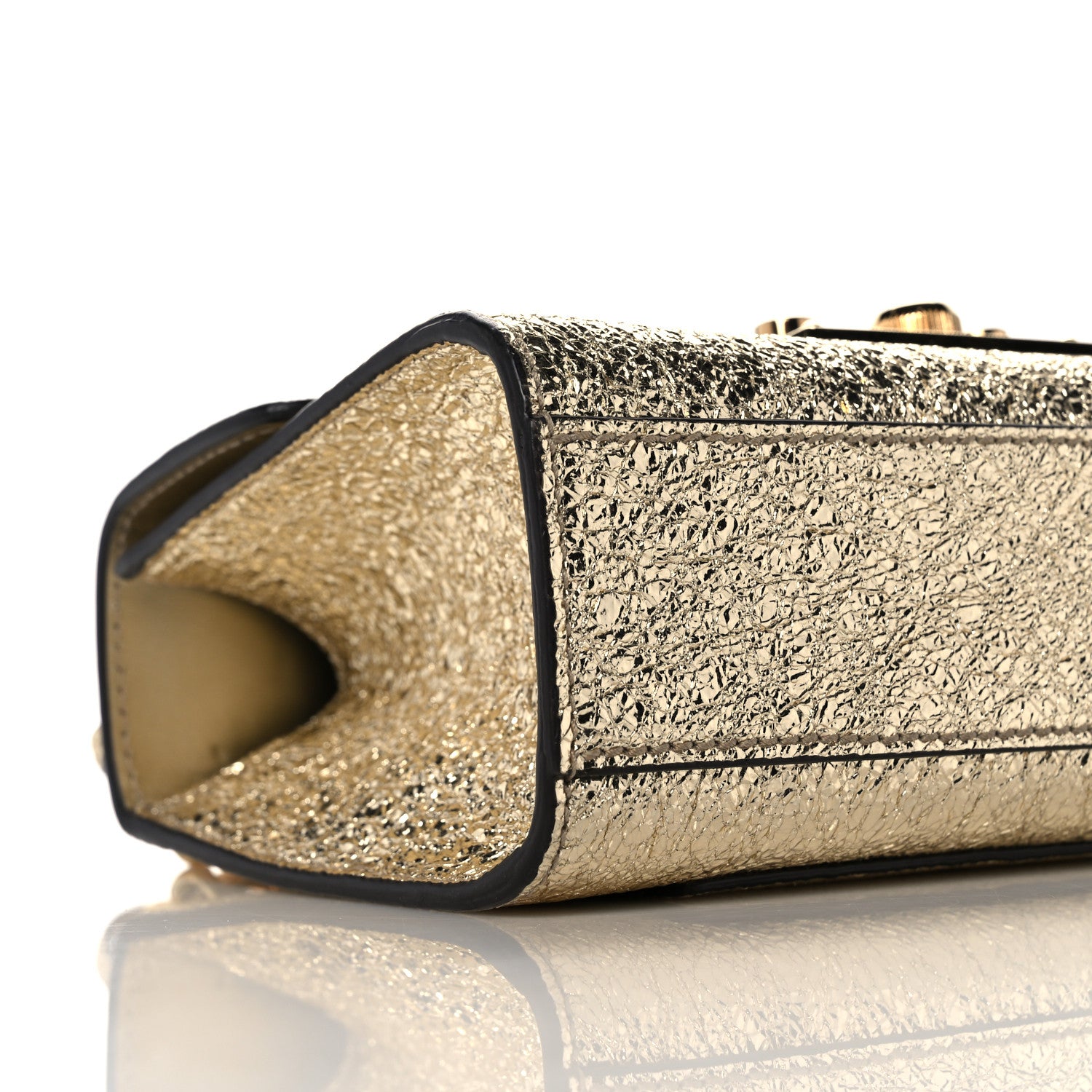 Gucci Galassia Small Padlock Shoulder Bag Platino 9 of 13