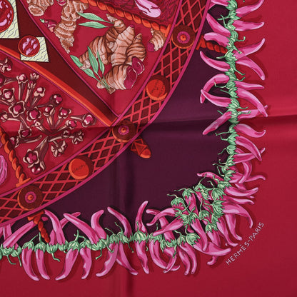 Hermes Silk Aux Pays Des Epices Scarf 90 4 of 8