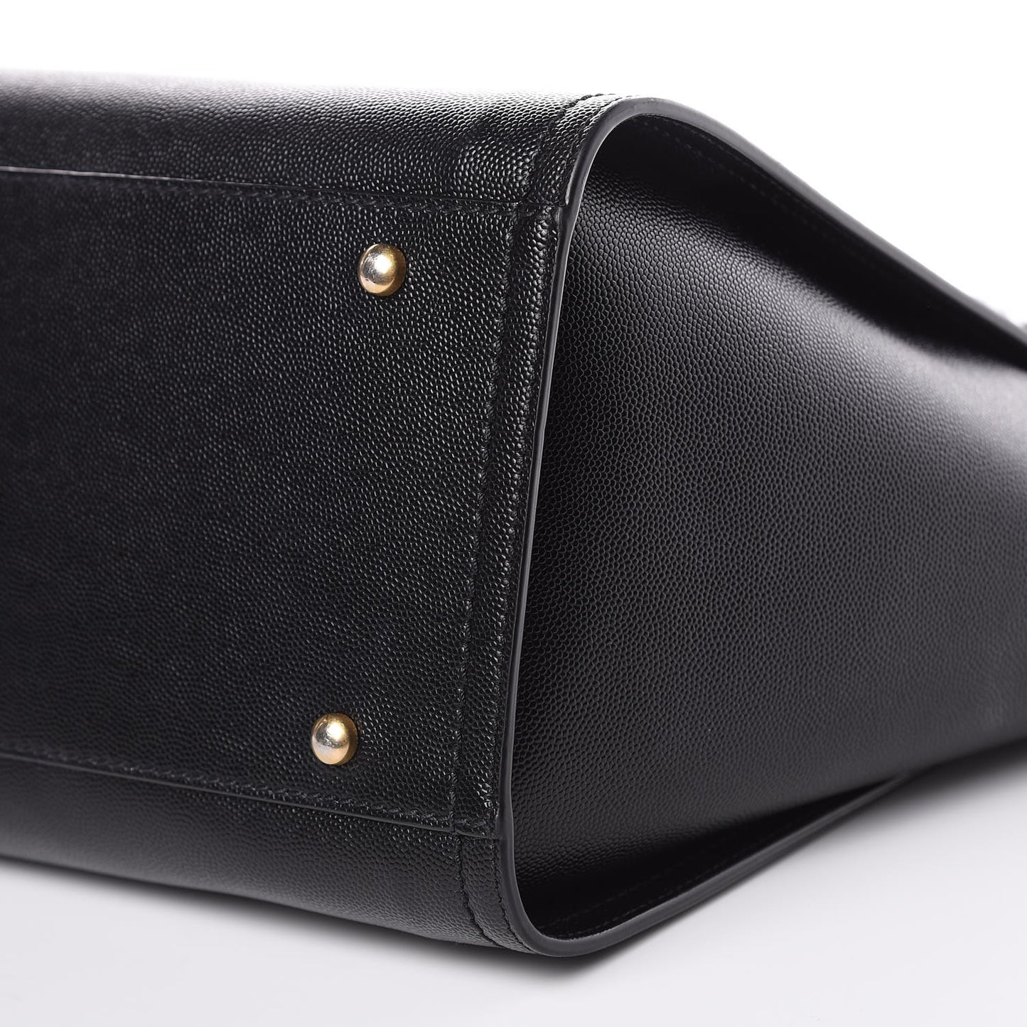 Caviar Small Studded Deauville Tote Black