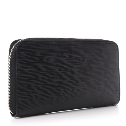 Louis Vuitton Epi Zippy Organizer Wallet Black 3 of 10