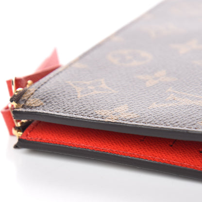 Louis Vuitton Monogram Adele Wallet Coquelicot 7 of 9