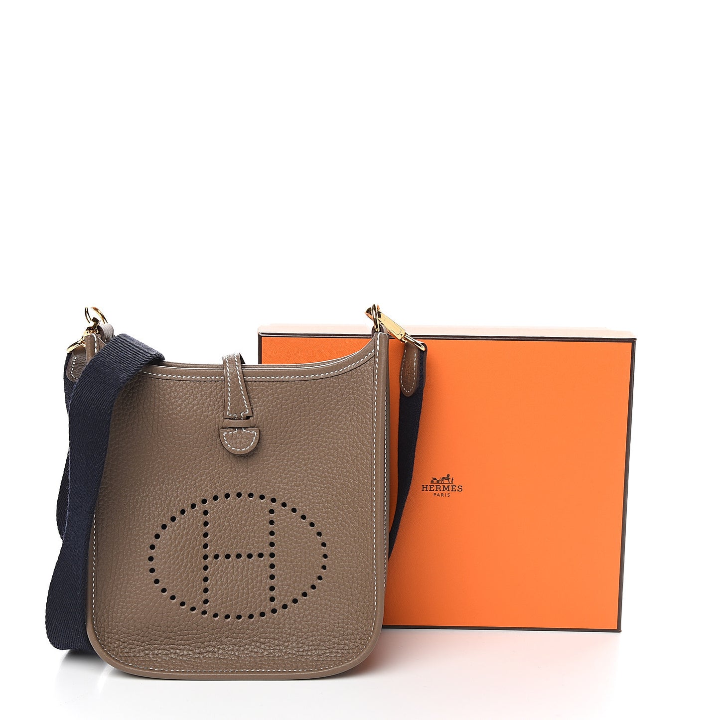 Taurillon Clemence Amazone Evelyne TPM Etoupe Bleu Indigo