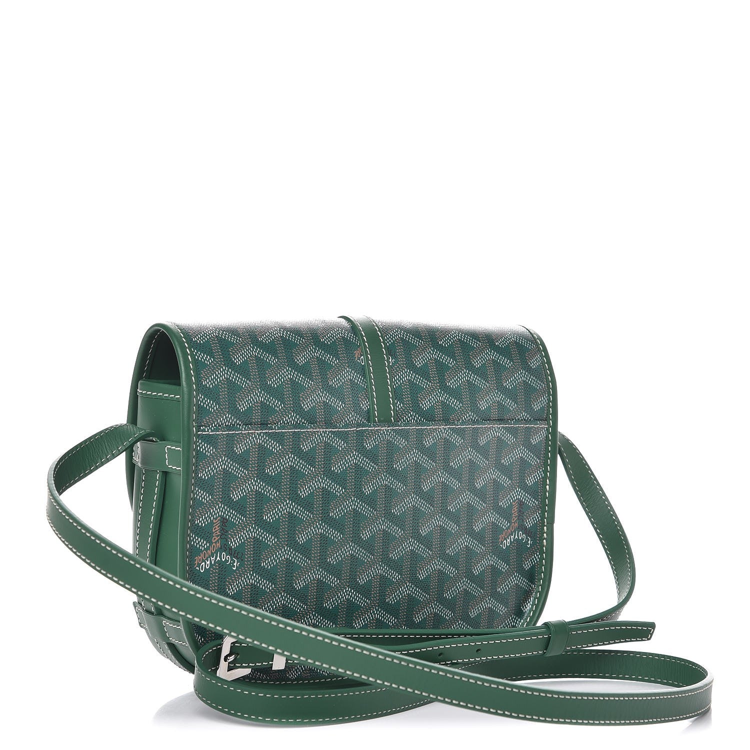 Goyard Goyardine Belvedere II PM Messenger Bag Green 3 of 6