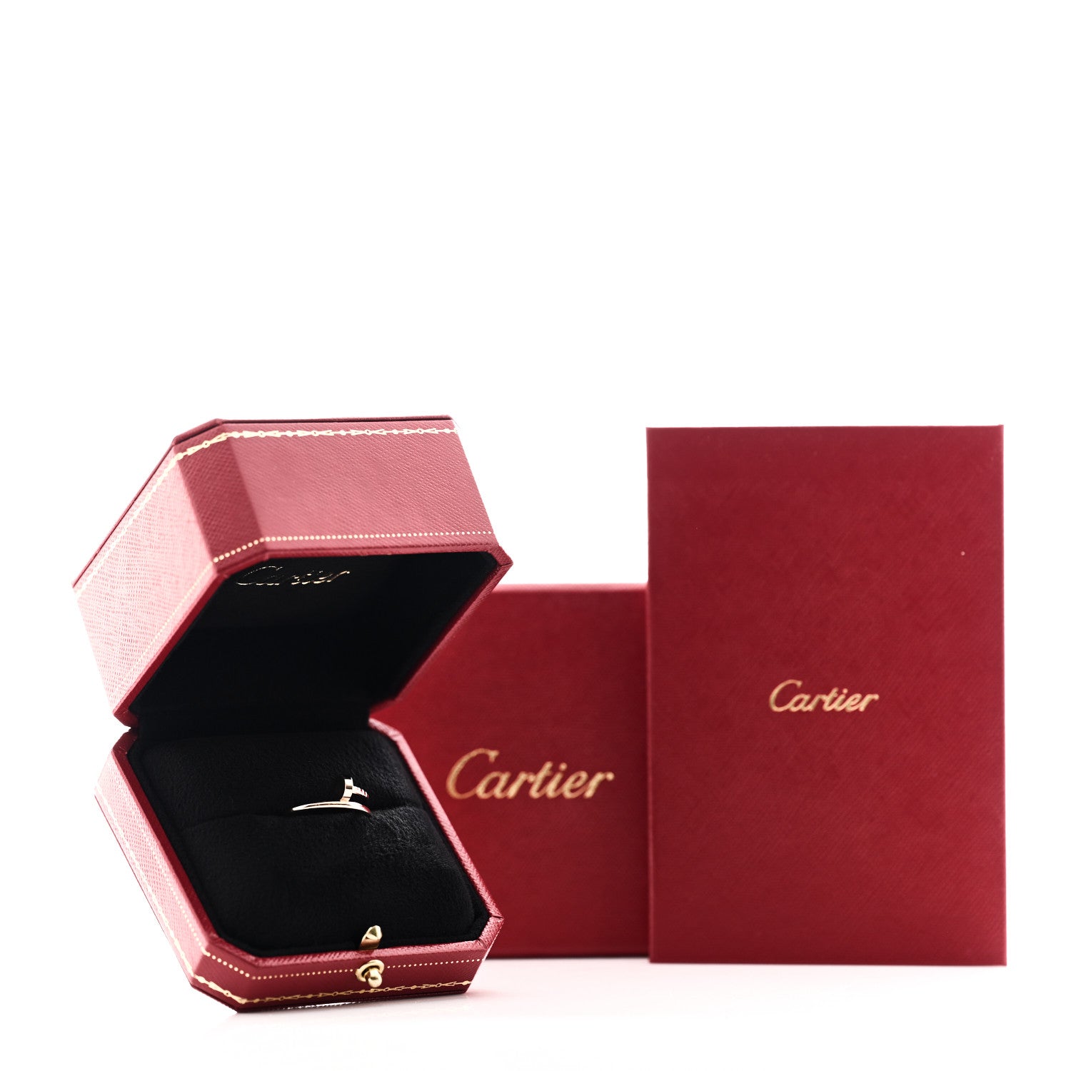 Cartier 18K Pink Gold Small Juste Un Clou Ring 51 5.75 5 of 5