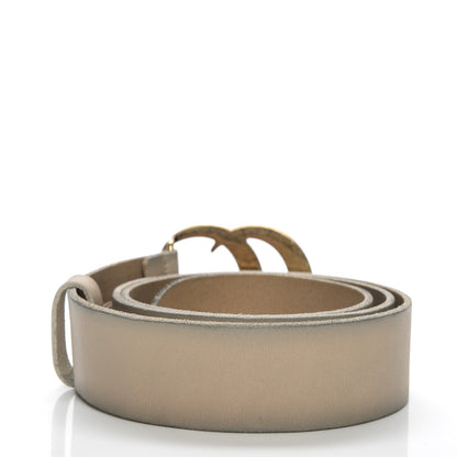 Gucci Cuoio Toscano Double G 40mm Belt 95 38 Oatmeal 3 of 7