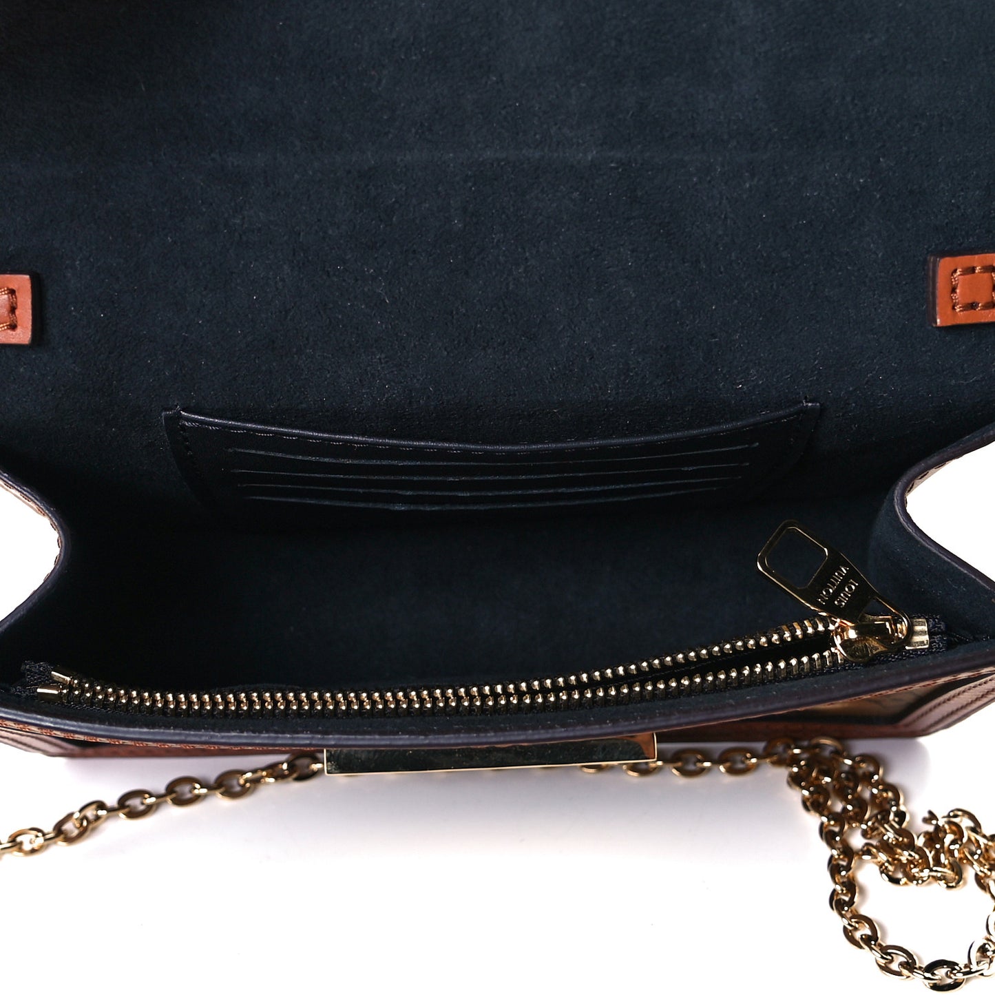 Reverse Monogram Dauphine Chain Wallet