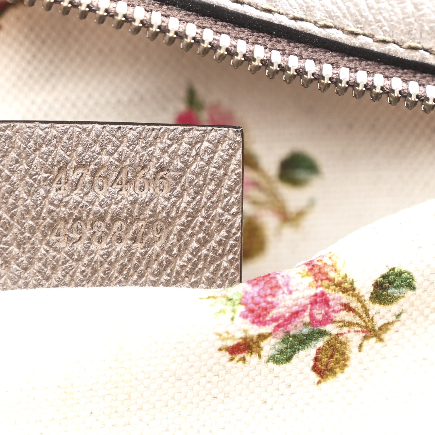 Gucci GG Supreme Monogram Web Neo Vintage Shoulder Bag Beige New Acero Crop 7 of 11