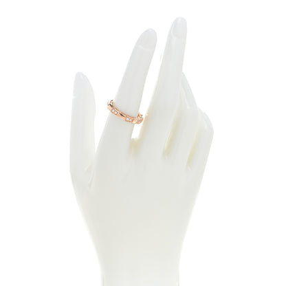 Bulgari 18K Rose Gold Diamond Serpenti Viper Ring 54 7 2 of 5