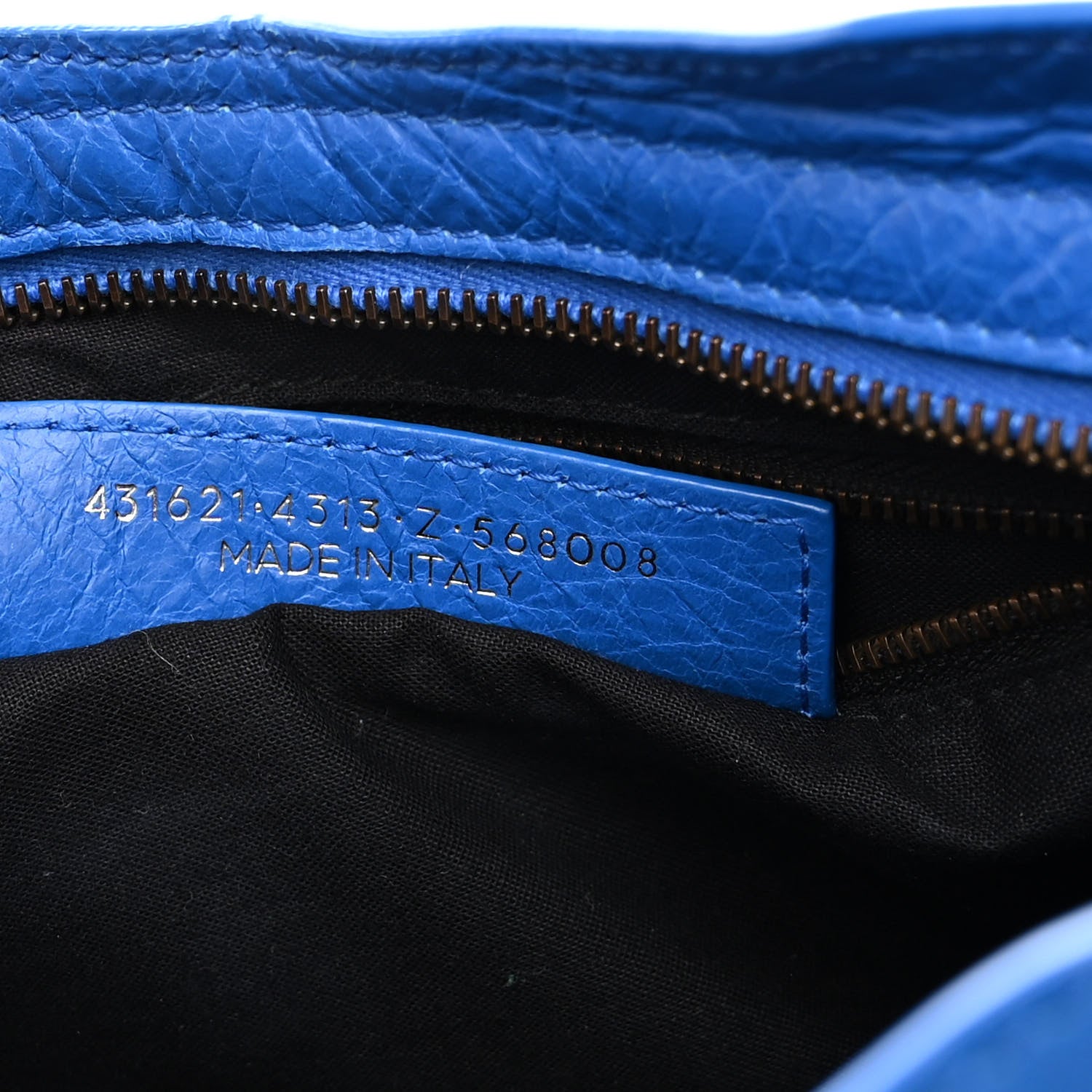 Balenciaga Agneau Classic Hardware S City Bleu Lazuli 7 of 10