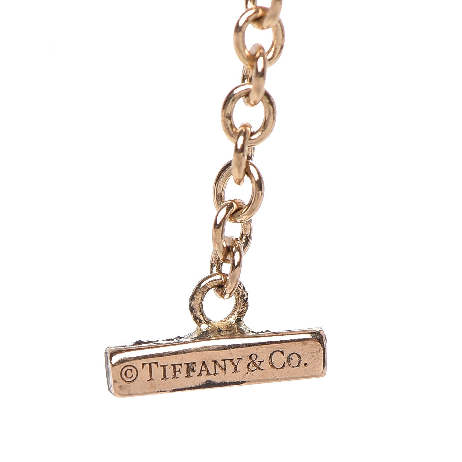 Tiffany 18K Rose Gold T Smile Bracelet 3 of 5