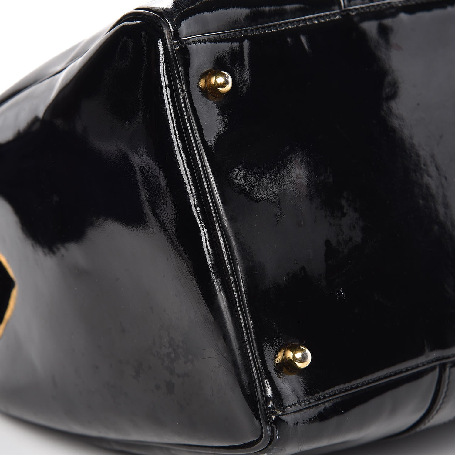 Chanel Patent Timeless CC Duffel Bag Black 11 of 11