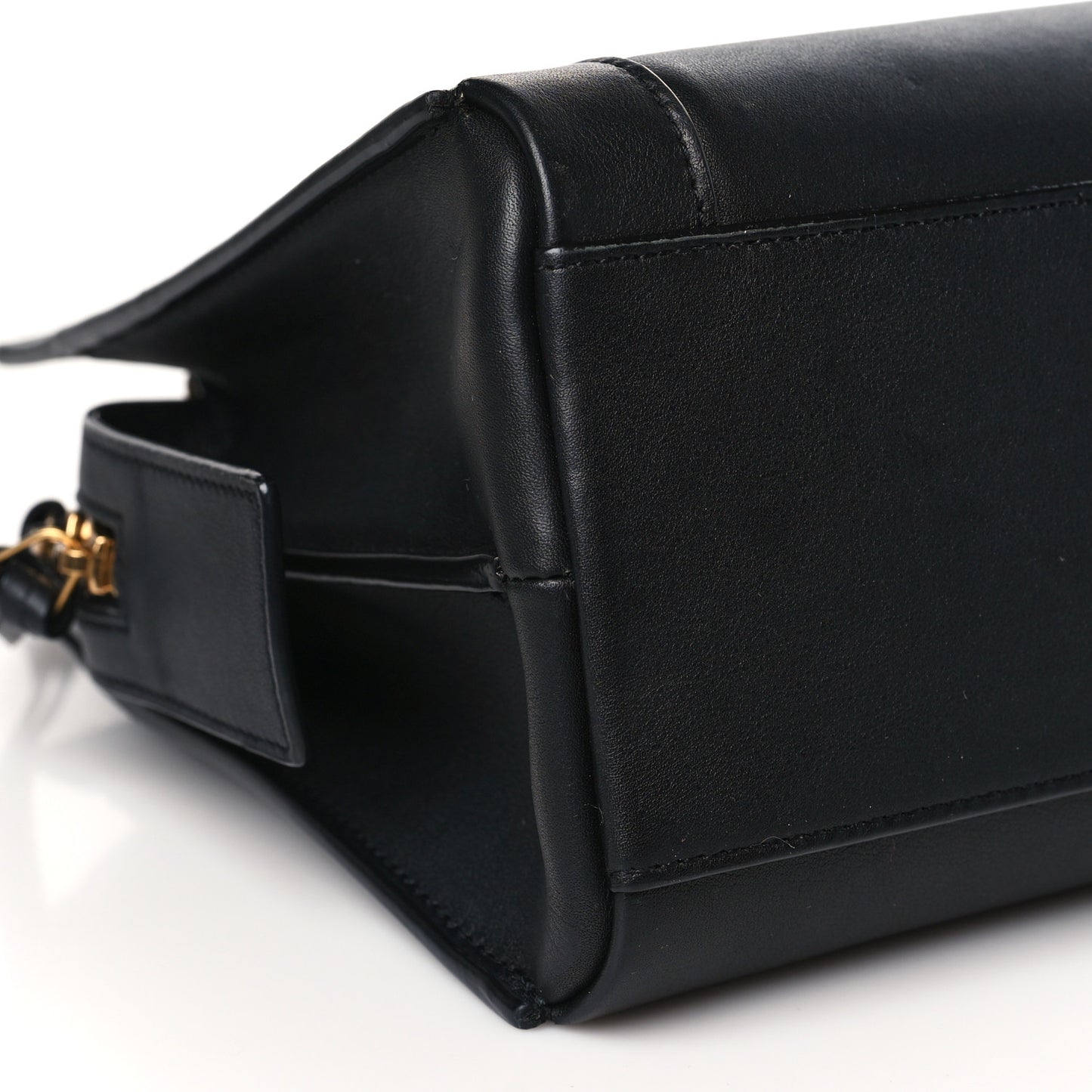 Smooth Calfskin Small East Side Tote Black