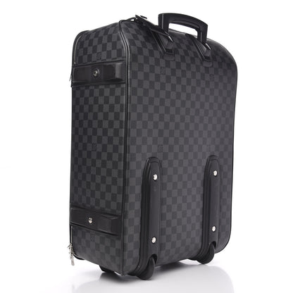 Louis Vuitton Damier Graphite Pegase 55 Rolling Luggage 2 of 14