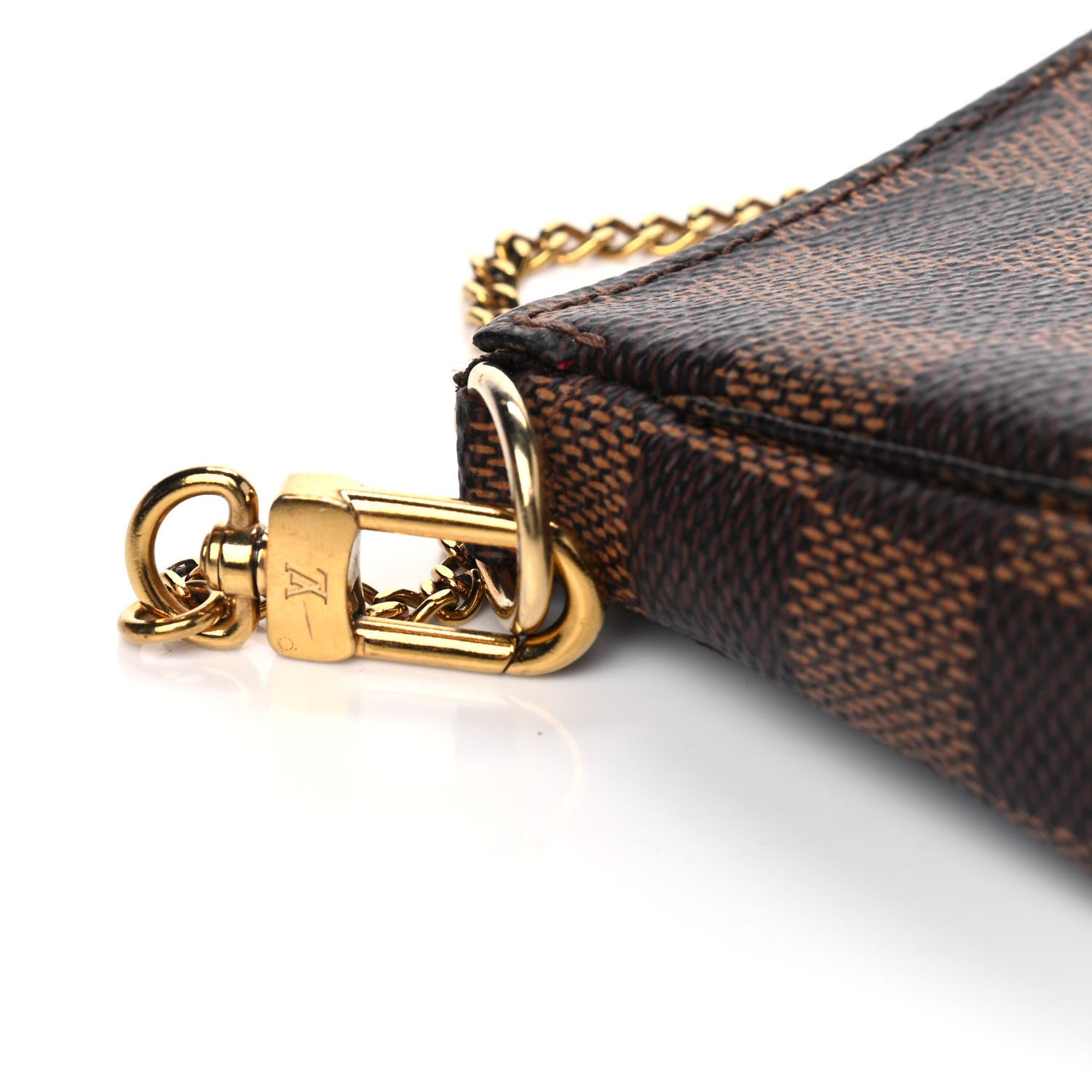 Louis Vuitton Damier Ebene Mini Pochette Accessories 5 of 5