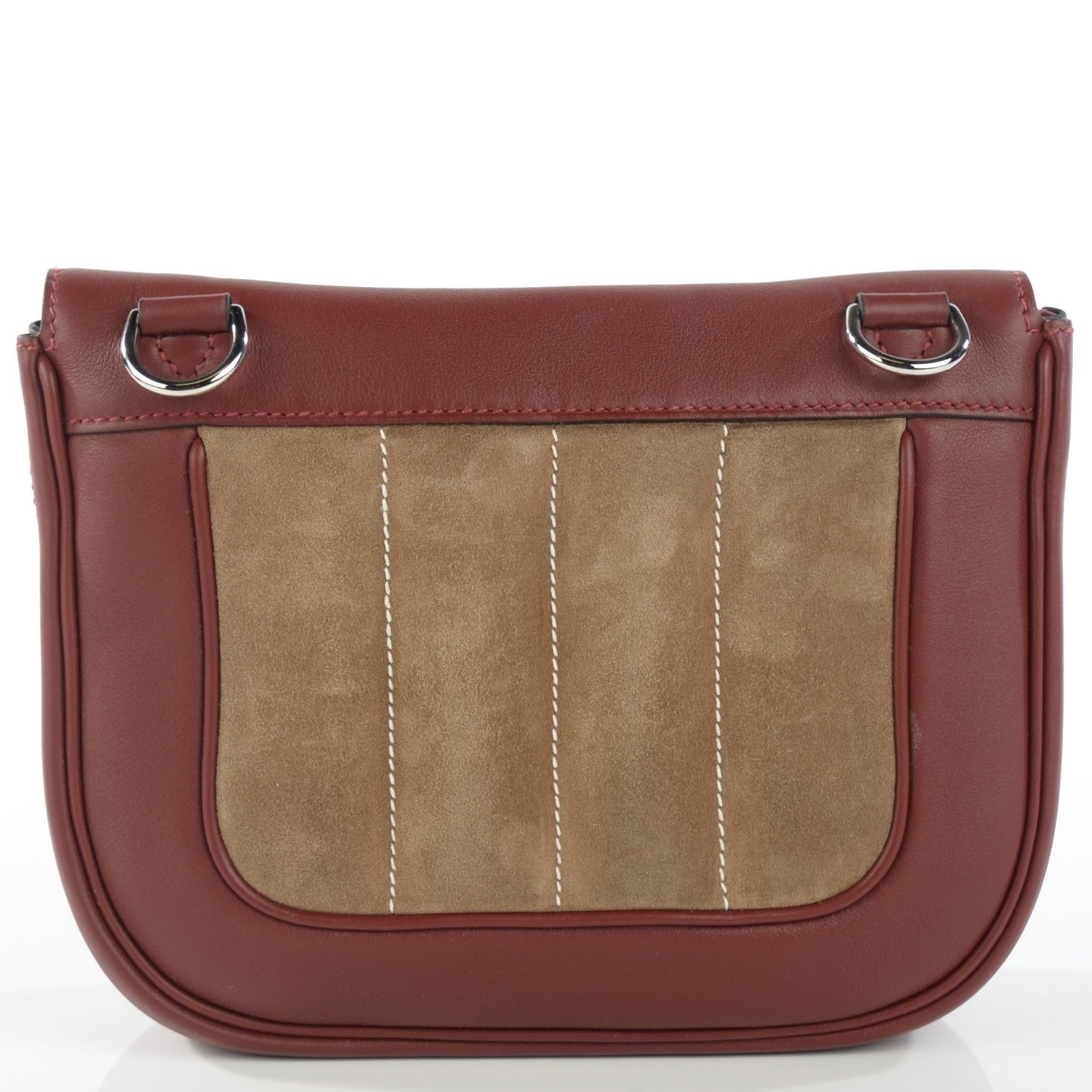 Hermes Swift Veau Doblis Mini Sac Berline 21 Rouge H 9 of 14