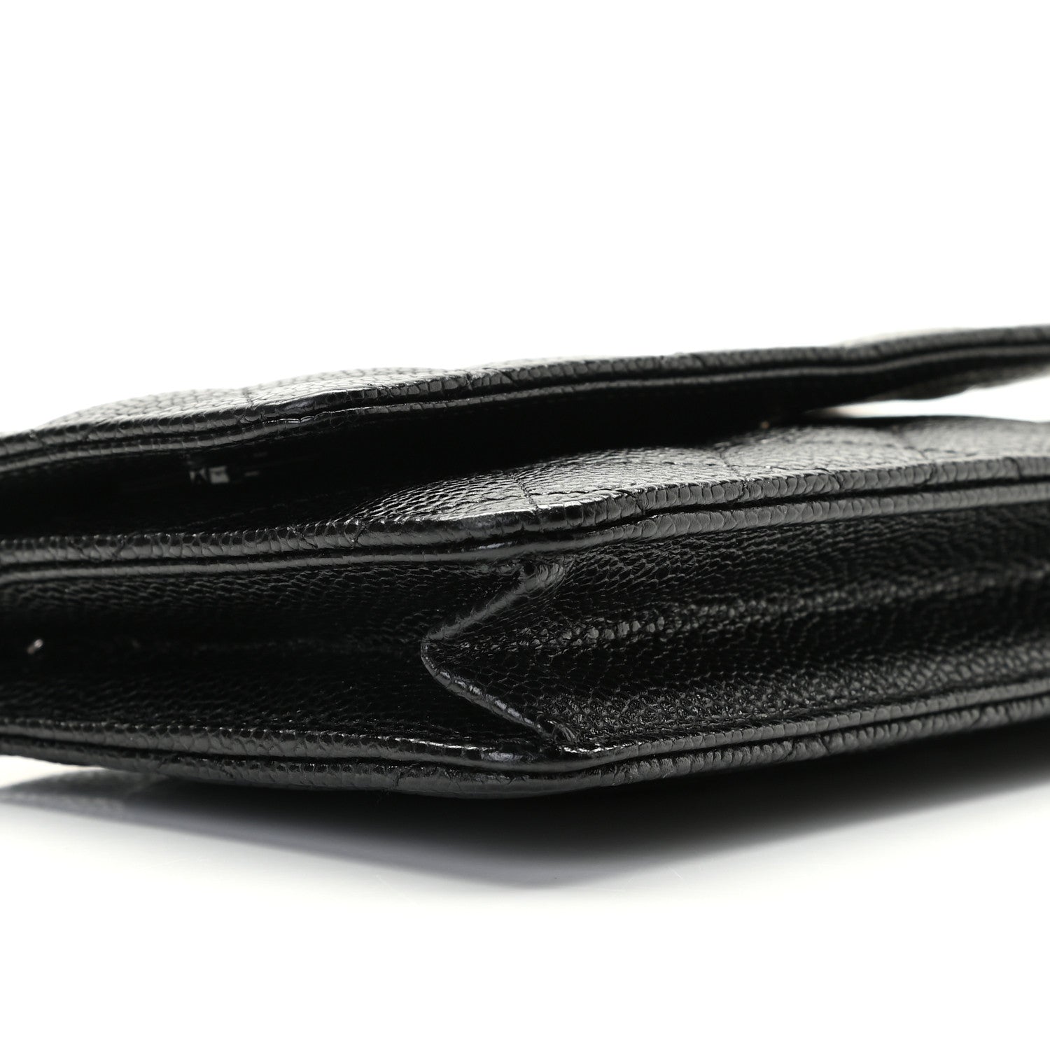 Chanel Caviar Quilted Wallet On Chain WOC Black 7 of 19