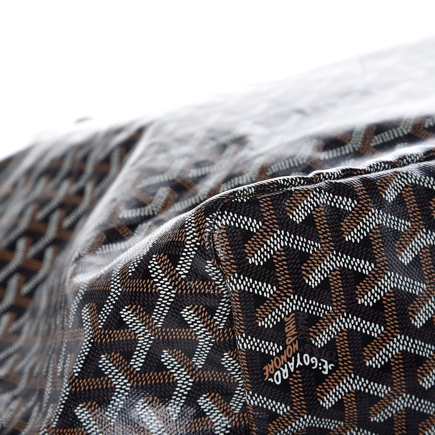 Goyard Goyardine Saint Louis GM Black Gold 10 of 13