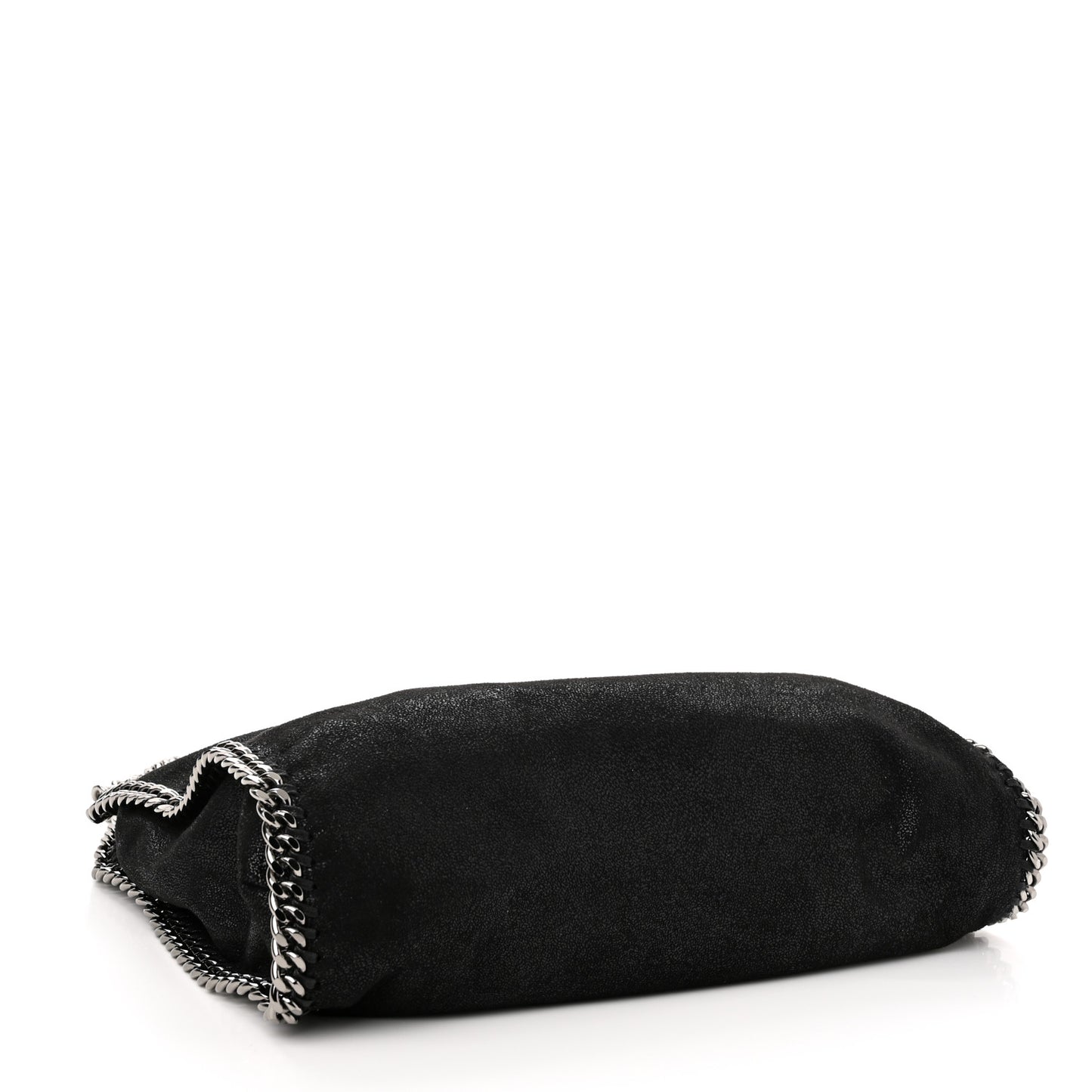 Shaggy Deer Falabella Fold Over Tote Black