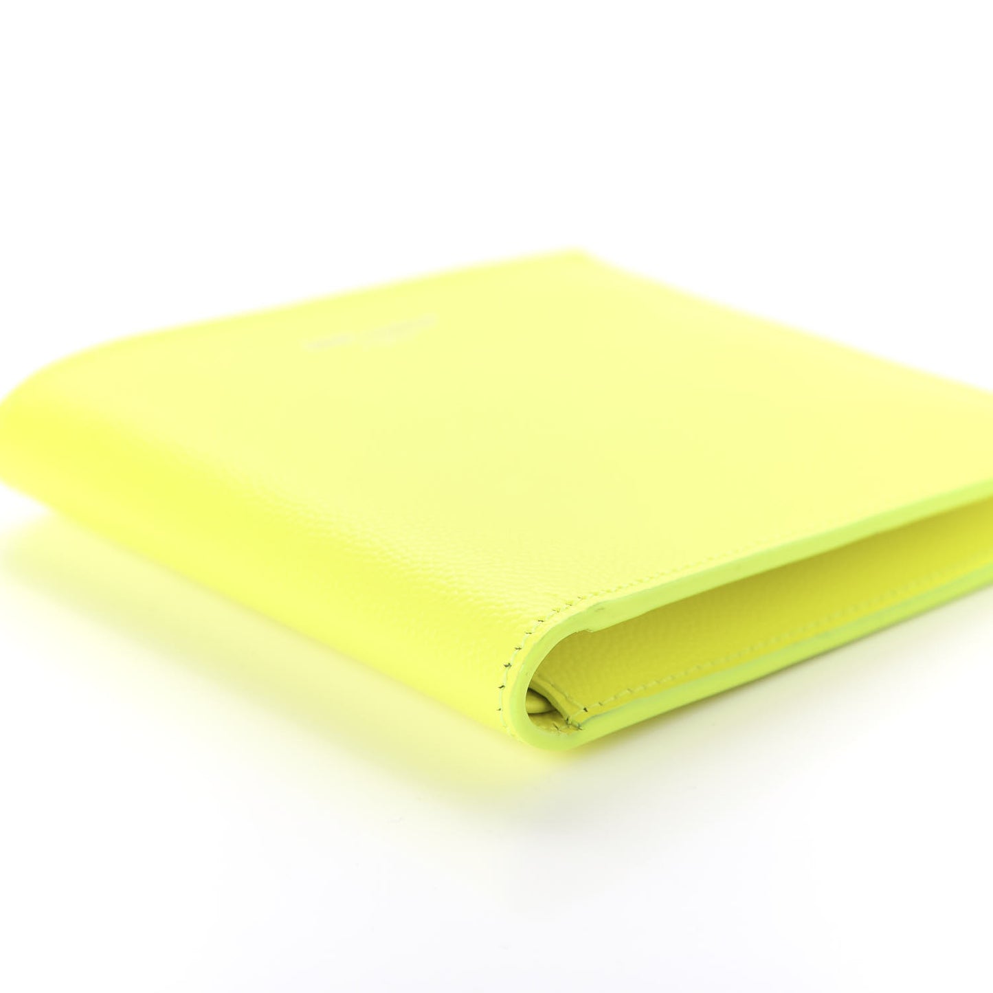 Grain De Poudre Paris East West Wallet Neon Yellow