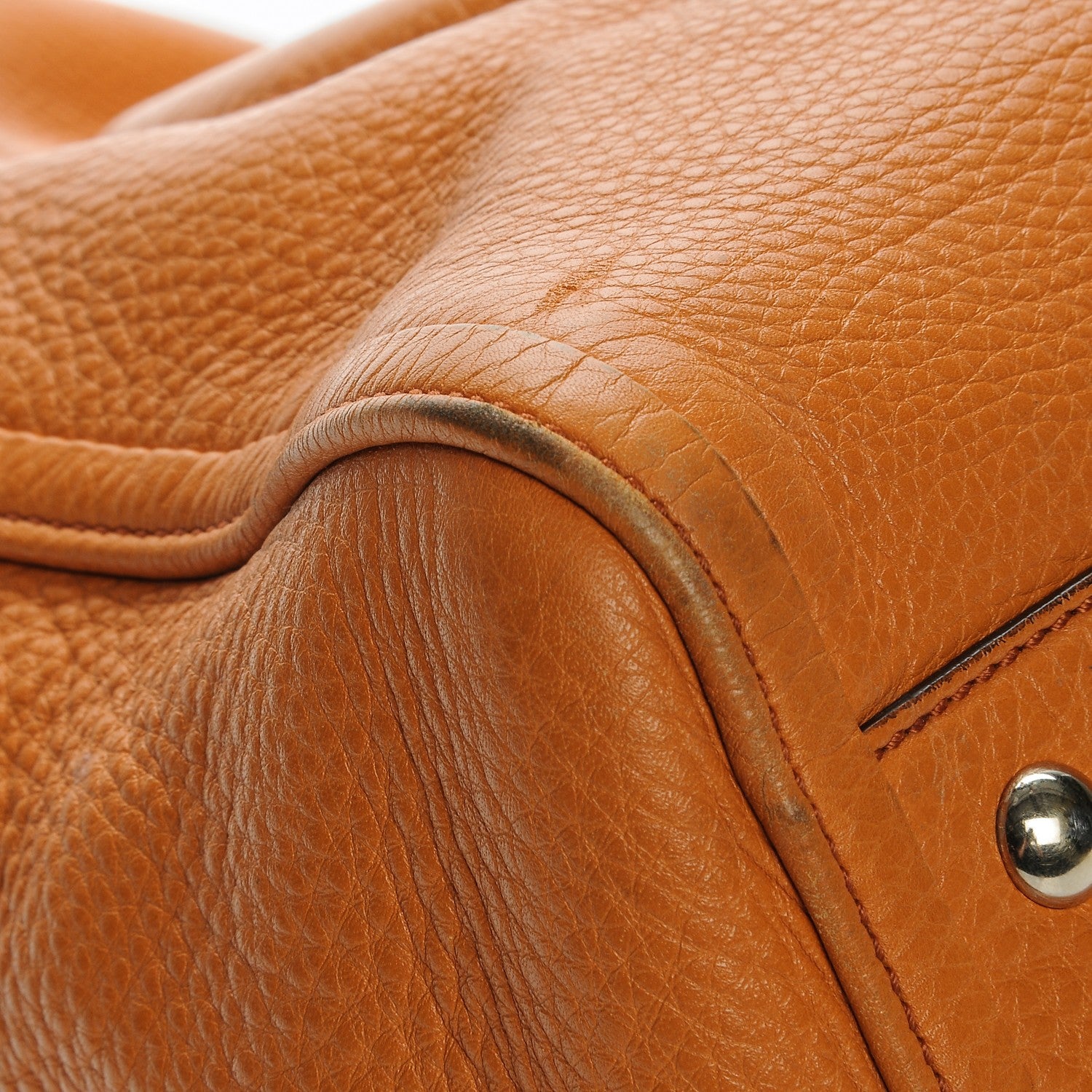 Gucci Pebbled Calfskin Medium Soho Shoulder Bag Curcuma 9 of 10