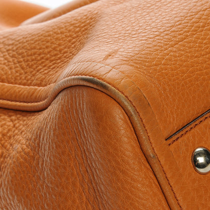 Gucci Pebbled Calfskin Medium Soho Shoulder Bag Curcuma 9 of 10