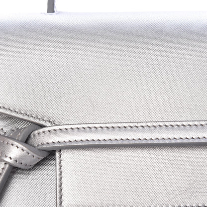 Celine Laminated Calfskin Nano Belt Bag Silver 10 of 11