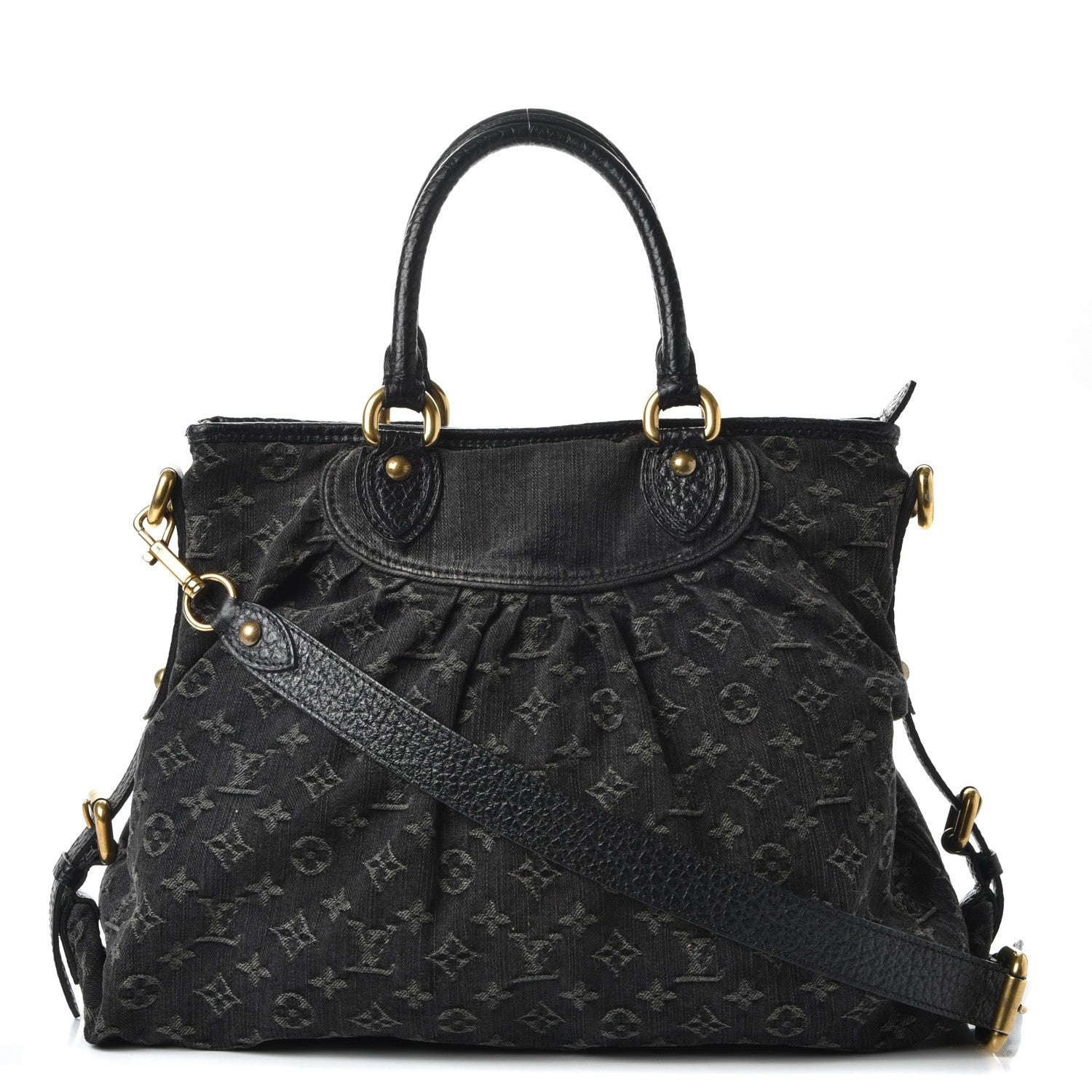 Louis Vuitton Denim Neo Cabby GM Black 1 of 8