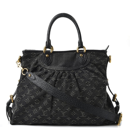 Louis Vuitton Denim Neo Cabby GM Black 1 of 8