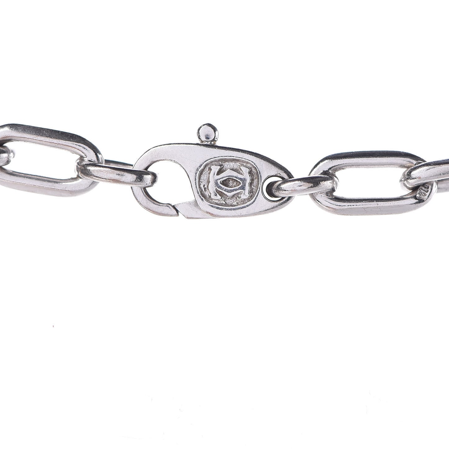 18K White Gold 5mm Spartacus Chain Necklace