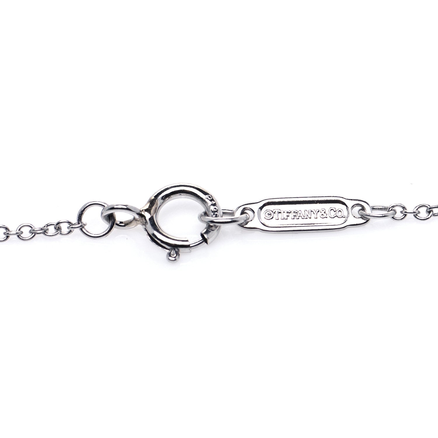 Tiffany Platinum Diamond Paper Flowers Pendant Necklace 4 of 6