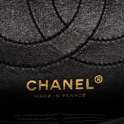 Chanel Jersey Quilted 2.55 Reissue 225 Flap Black 5 of 7