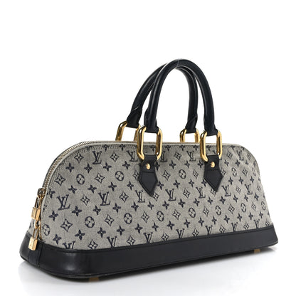 Louis Vuitton Mini Monogram Alma Long Blue 3 of 10
