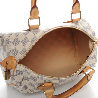 Louis Vuitton Damier Azur Speedy 25 5 of 10