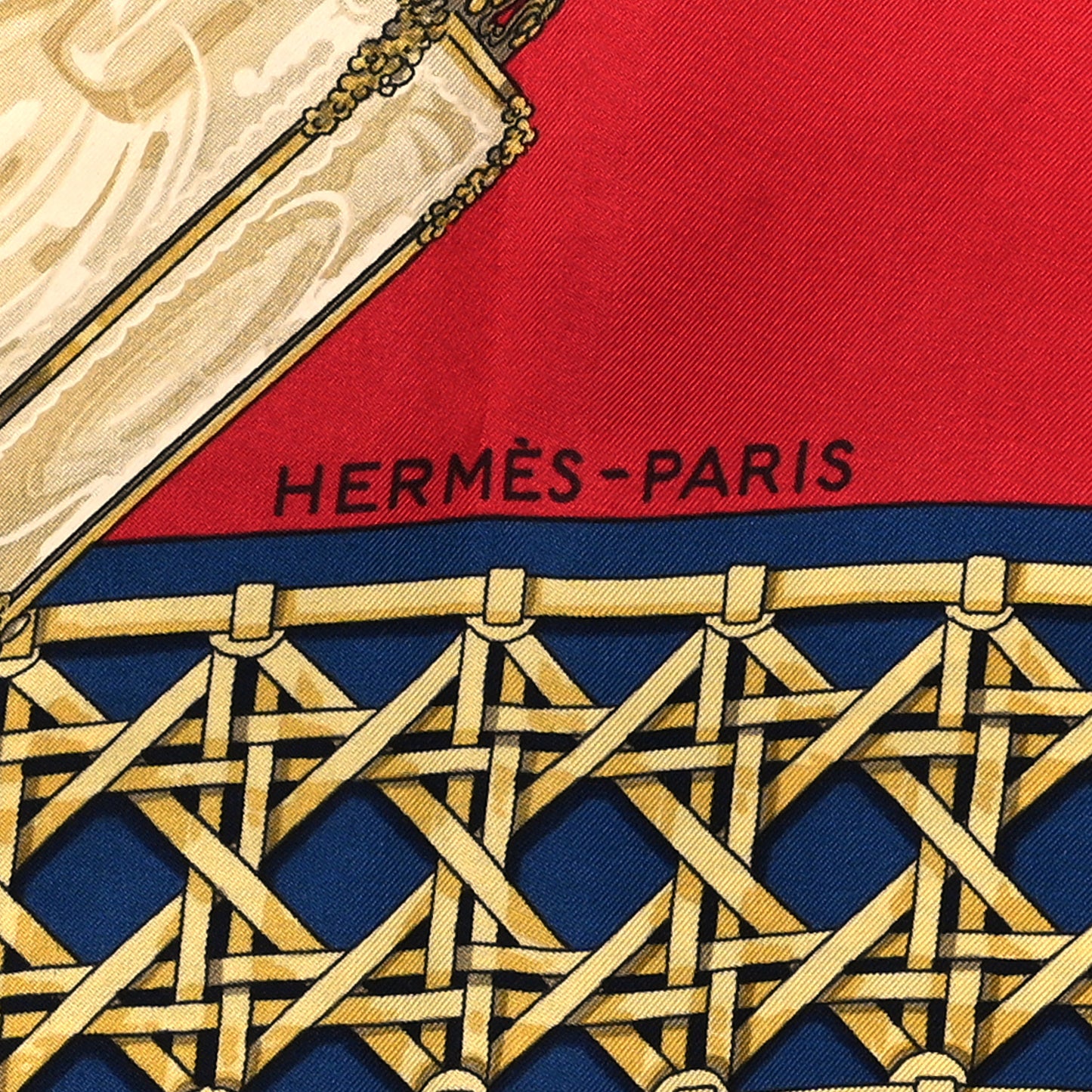Silk Feux de Route Scarf 90