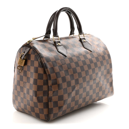 Louis Vuitton Damier Ebene Speedy 30 3 of 10